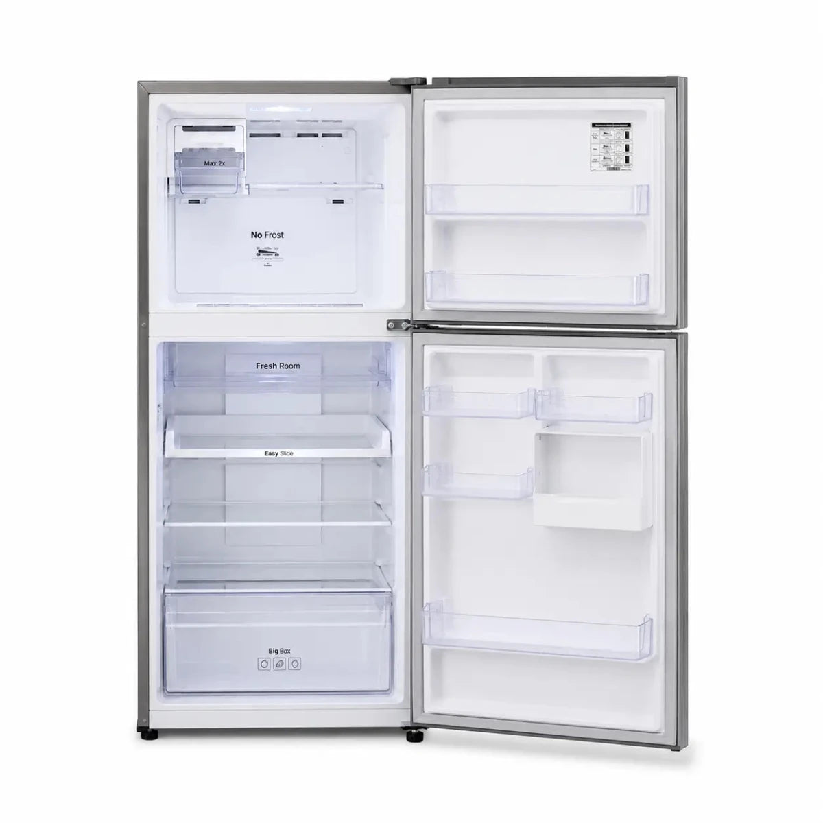 Samsung RT64H5350SP Top Mount Refrigerator | 458L Gross, Inox Stainless Steel - used 1.5 Years - Al Thahani Furniture