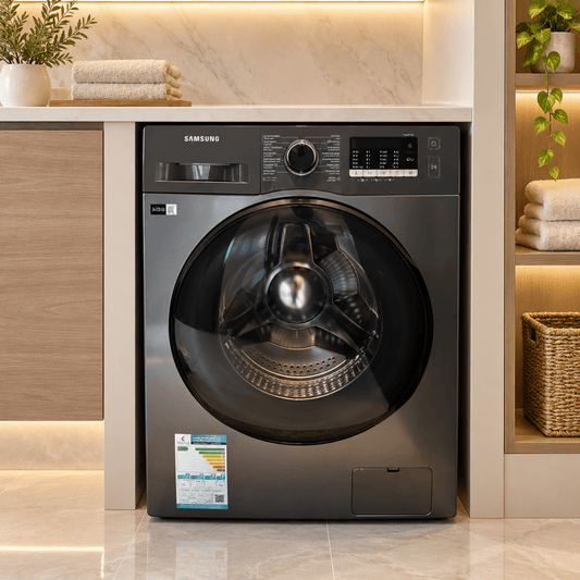 Samsung WD80TA046BX 8kg / 6kg Front Load Washer Dryer Combo – Inox - Al Thahani Furniture