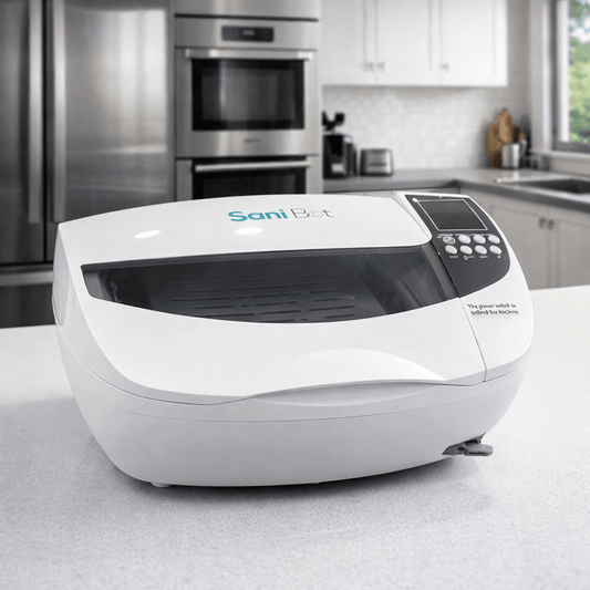 Sani Bot D3 Ultrasonic CPAP Cleaner – Water - Based – Patented Ultrasonic Cavitation - althahanifurniture