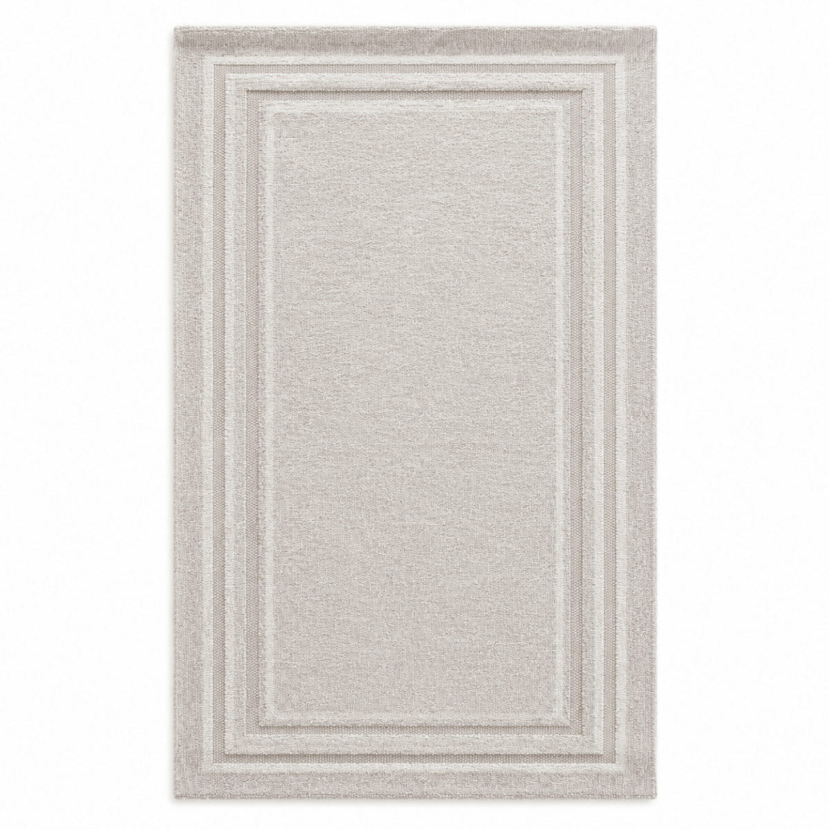 Saryon Carpets OFELYA Textured Area Rug | Beige / Cream | 200 × 300 cm - Al Thahani Furniture