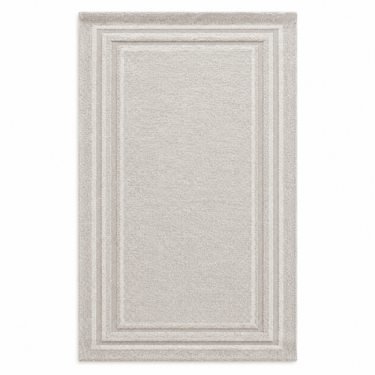 Saryon Carpets OFELYA Textured Area Rug | Beige / Cream | 200 × 300 cm - Al Thahani Furniture