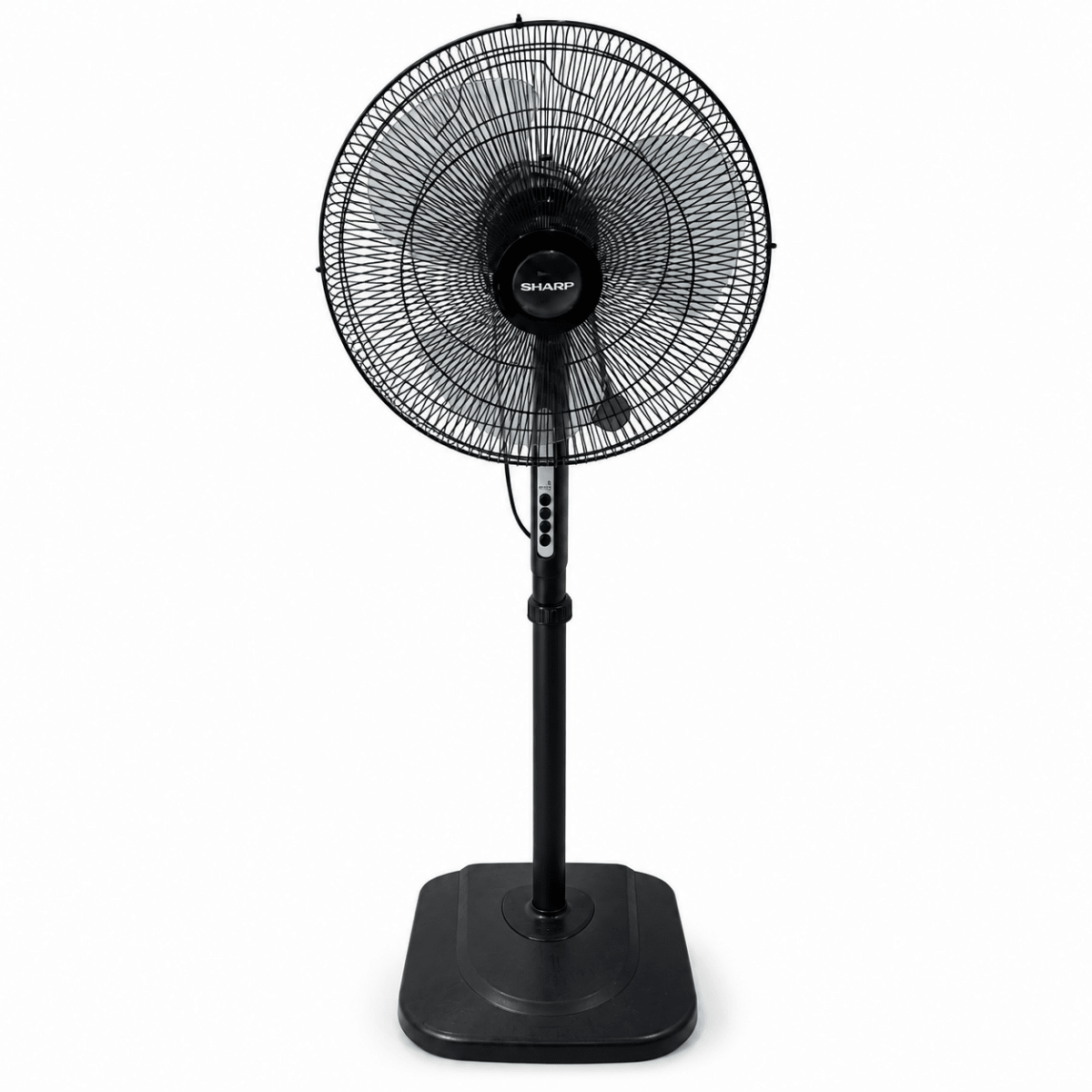 SHARP 40 cm Pedestal Fan with 3 Speeds – Dark Grey – PJS169-GY - Al Thahani Furniture