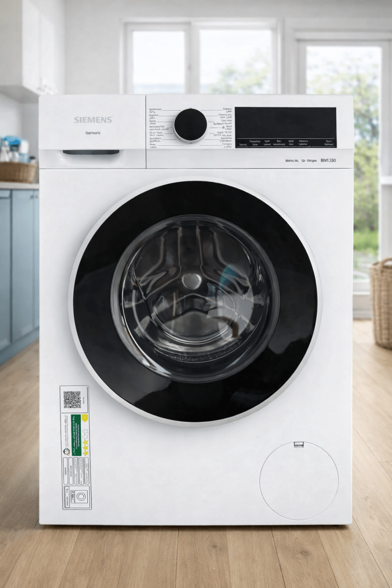 Siemens 9kg Front Load Washer | iQdrive Motor & iSensoric Technology - althahanifurniture