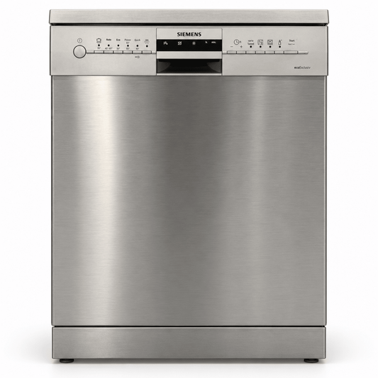Siemens ecoExclusiv Freestanding Dishwasher with varioSpeed – Stainless Steel – 60 cm - Al Thahani Furniture