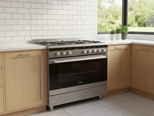 Siemens Freestanding Full - Gas Range Cooker | 90x60cm | 5 Burners with Wok Hob - althahanifurniture