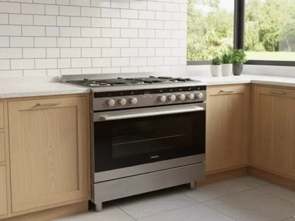 Siemens Freestanding Full - Gas Range Cooker | 90x60cm | 5 Burners with Wok Hob - althahanifurniture