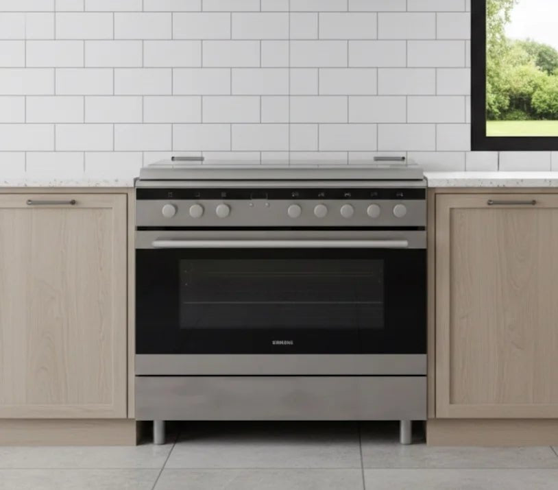 Siemens Freestanding Full - Gas Range Cooker | 90x60cm | 5 Burners with Wok Hob - althahanifurniture