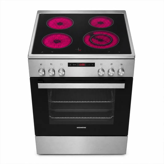 Siemens iQ300 Freestanding Electric Cooker | HK8Q3A150M, 60 cm, Ceramic Hob, 66L Oven - used 8 months - Al Thahani Furniture