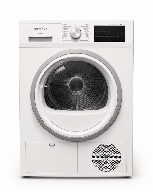 Siemens iQ300 WT45H212GC 8kg Heat-Pump Tumble Dryer with AutoDry – White - Al Thahani Furniture