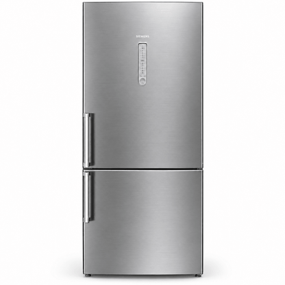 Siemens KG56NAI20M/04 iQ500 497L No Frost Bottom Freezer Refrigerator – Stainless Steel - Al Thahani Furniture