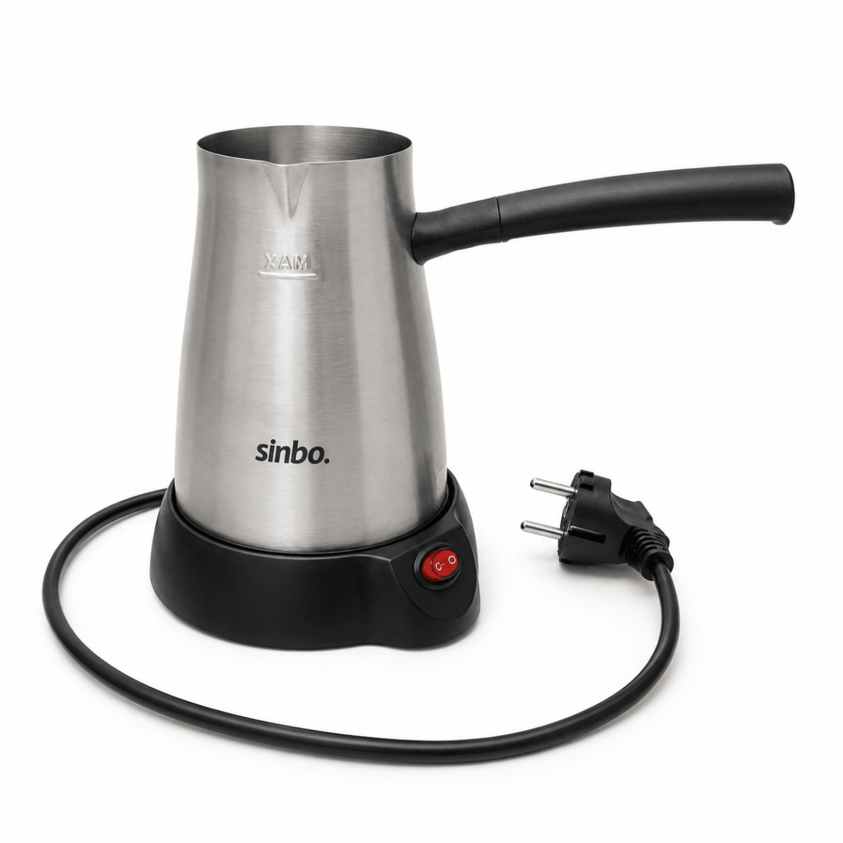 Sinbo Stainless Steel Turkish Coffee Machine | 0.4L, Inox - used 4 months - Al Thahani Furniture