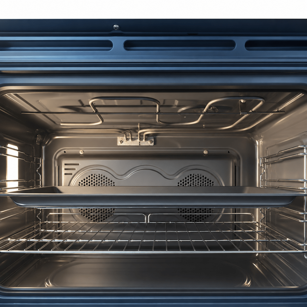 Smeg SSA91MAA9 90cm 5-Burner Dual-Fuel Cooker – Anthracite – 115L Oven - Al Thahani Furniture