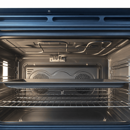 Smeg SSA91MAA9 90cm 5-Burner Dual-Fuel Cooker – Anthracite – 115L Oven - Al Thahani Furniture