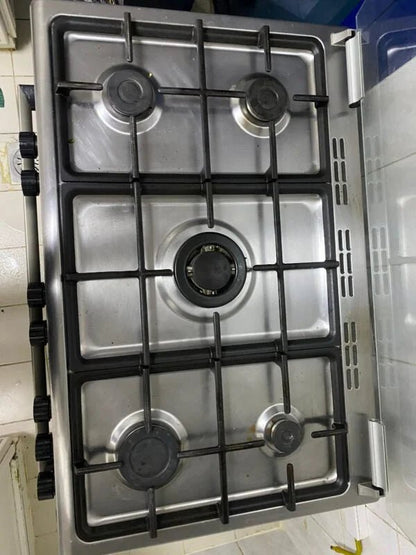 Smifer 90cm Freestanding Gas Cooker | 5 High - Efficiency Burners | Convection Gas Oven - althahanifurniture