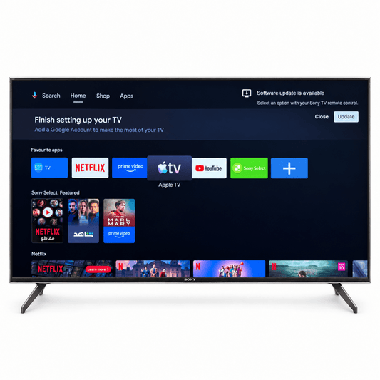 Sony BRAVIA 55-Inch X9000H 4K Ultra HD Android Smart TV – KD-55X9000H – Black - Al Thahani Furniture