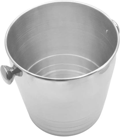Stainless Steel Ice Bucket / Wine Cooler | Insulated Double Wall - althahanifurniture