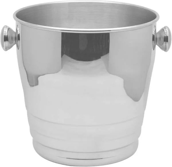 Stainless Steel Ice Bucket / Wine Cooler | Insulated Double Wall - althahanifurniture