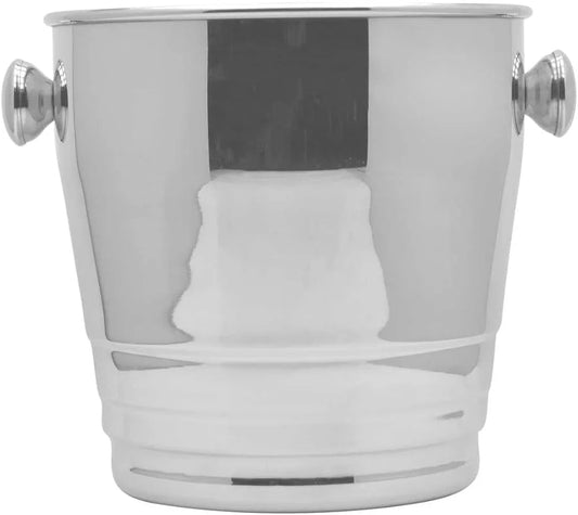 Stainless Steel Ice Bucket / Wine Cooler | Insulated Double Wall - althahanifurniture