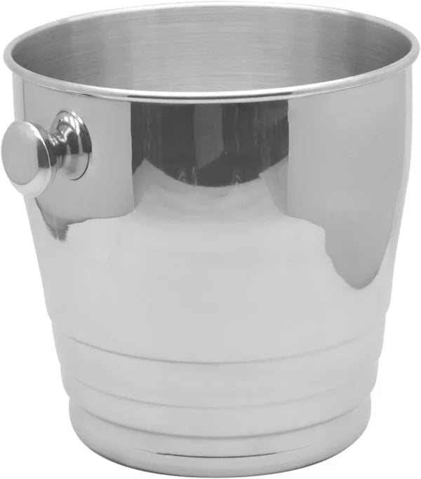 Stainless Steel Ice Bucket / Wine Cooler | Insulated Double Wall - althahanifurniture
