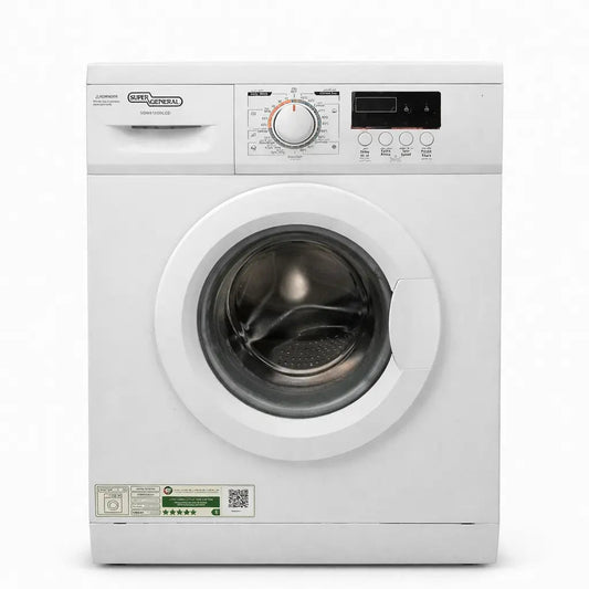 Super General 6 kg Front Load Washing Machine, used 6 months - althahanifurniture
