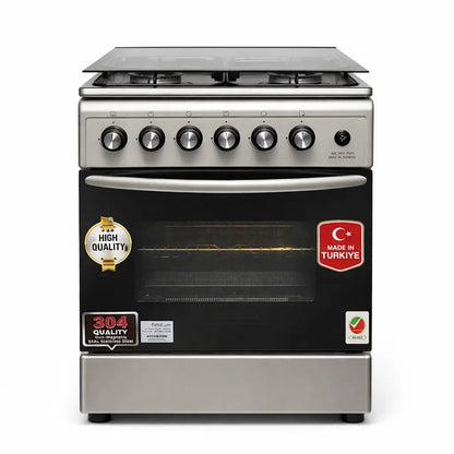 Super General Gas Cooker – Freestanding, 4 Burners (Used – 6 Months, Excellent Condition) - althahanifurniture