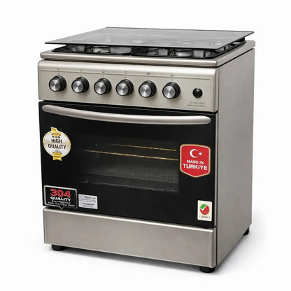 Super General Gas Cooker – Freestanding, 4 Burners (Used – 6 Months, Excellent Condition) - althahanifurniture