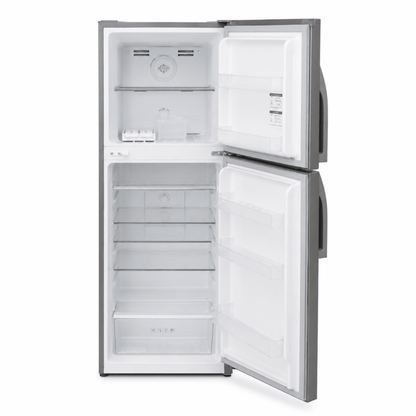 Super General SGR360I Top Mount Refrigerator | 360L Gross, No-Frost, Inox Silver - used 8 months - Al Thahani Furniture