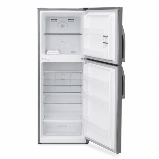Super General SGR360I Top Mount Refrigerator | 360L Gross, No-Frost, Inox Silver - used 8 months - Al Thahani Furniture