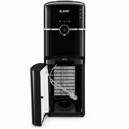 SURE SBL70 Bottom-Loading Hot, Cold & Normal Water Dispenser – Black - Al Thahani Furniture