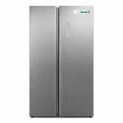 TCL Side - by - Side Refrigerator – Stainless Steel – 488 Liters – No Frost Technology - althahanifurniture