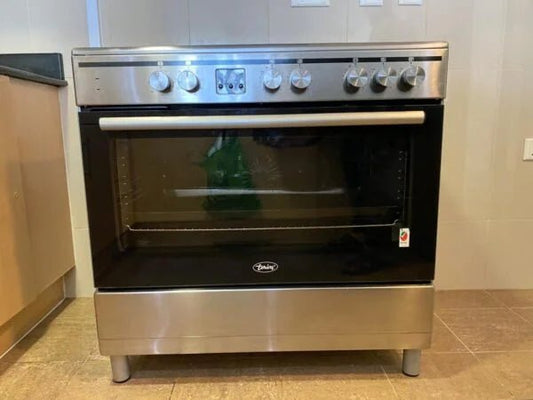 Terim 90x60cm Freestanding Electric Cooker | Ceramic Hob & Catalytic Self - Cleaning - althahanifurniture