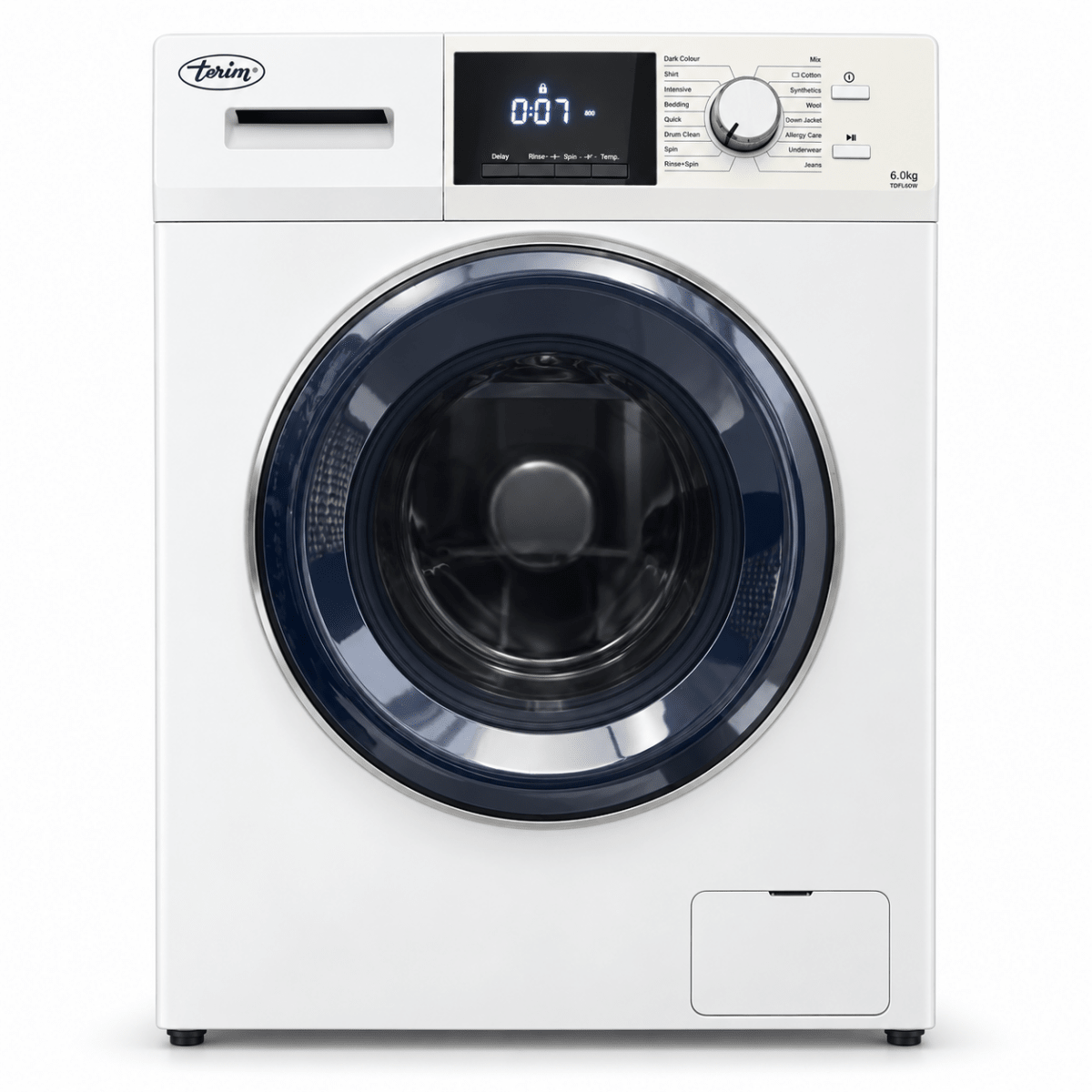 Terim TERFL6900 6kg Front Load Washing Machine – White - Al Thahani Furniture