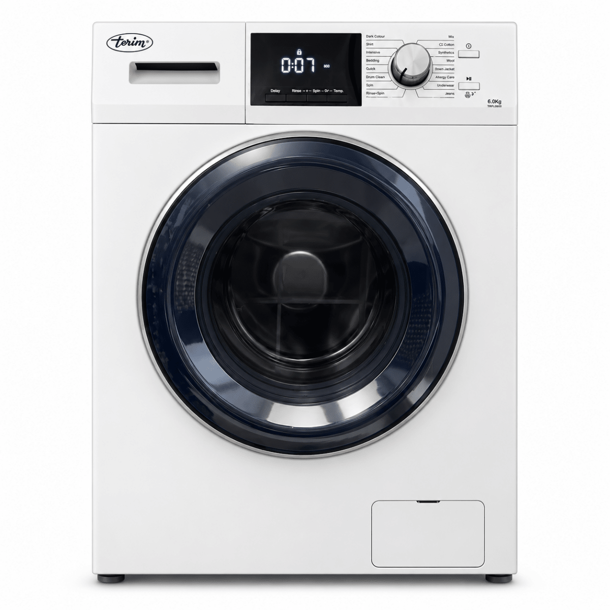 Terim TERFL6900 6kg Front Load Washing Machine – White - Al Thahani Furniture