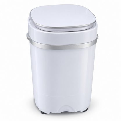Tiktun XPB46-1218A 4.6kg Portable Mini Washing Machine with 2kg Spin Basket – White - Al Thahani Furniture