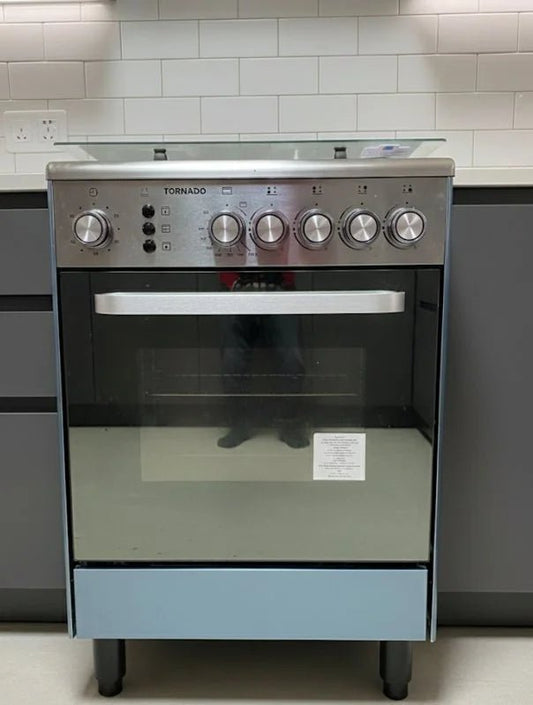 Tornado 60x60cm Freestanding Gas Cooker –Rotisserie Oven - althahanifurniture