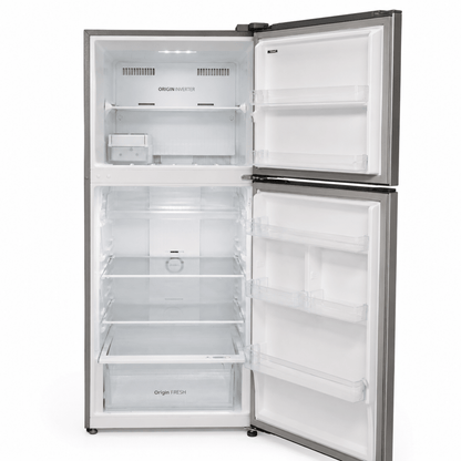 Toshiba 411L Inverter Top-Mount Refrigerator – Rikyu Grey - Al Thahani Furniture