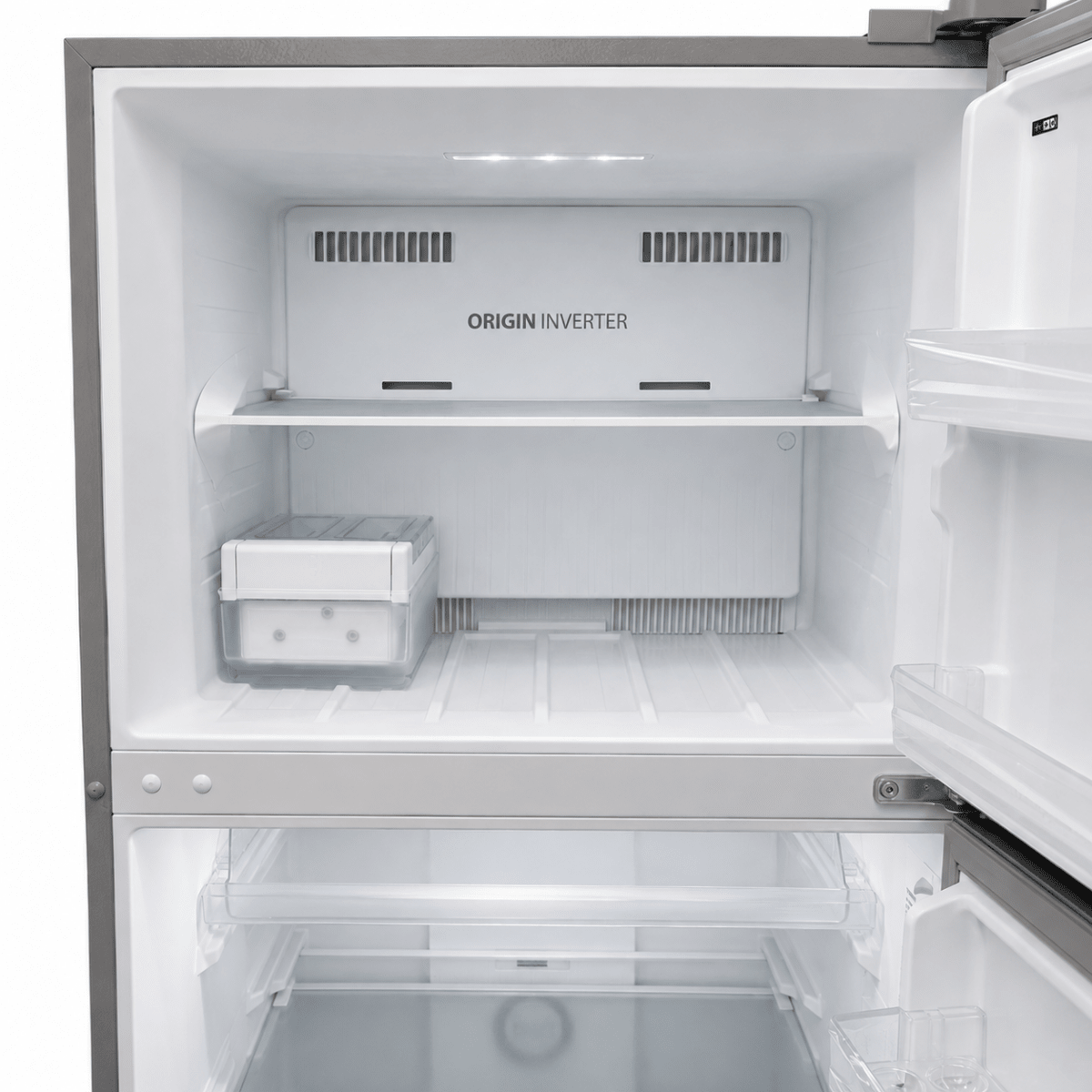 Toshiba 411L Inverter Top-Mount Refrigerator – Rikyu Grey - Al Thahani Furniture