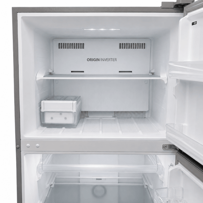 Toshiba 411L Inverter Top-Mount Refrigerator – Rikyu Grey - Al Thahani Furniture
