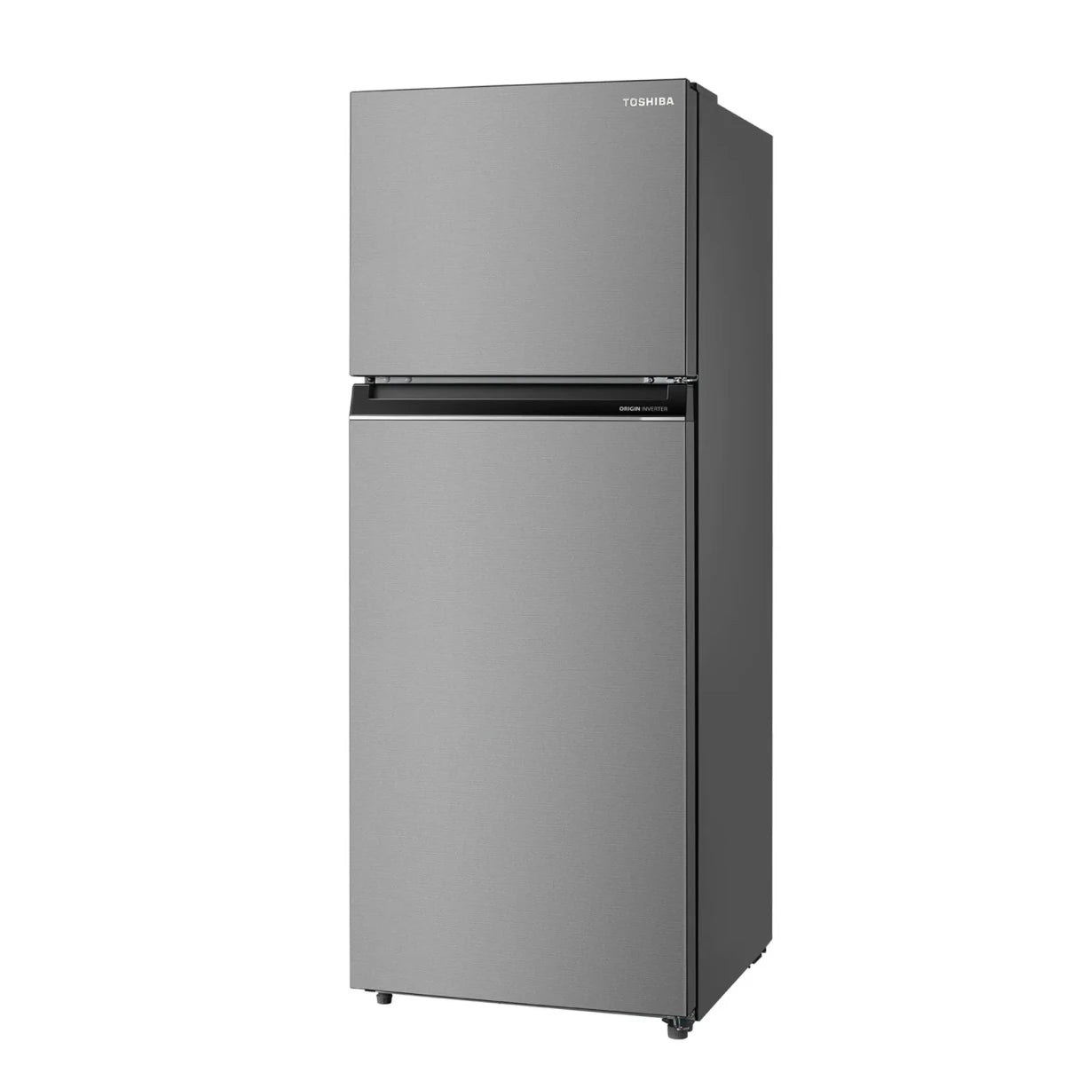 Toshiba 411L Inverter Top-Mount Refrigerator – Rikyu Grey - Al Thahani Furniture