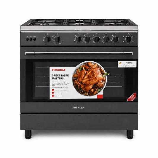 Toshiba 90 cm Freestanding Gas Cooker – used 10 months - althahanifurniture