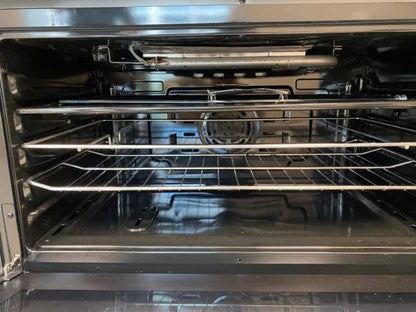 Toshiba 90cm Freestanding Gas Cooker | 5 Sabaf Burners | Large Fan Oven - althahanifurniture