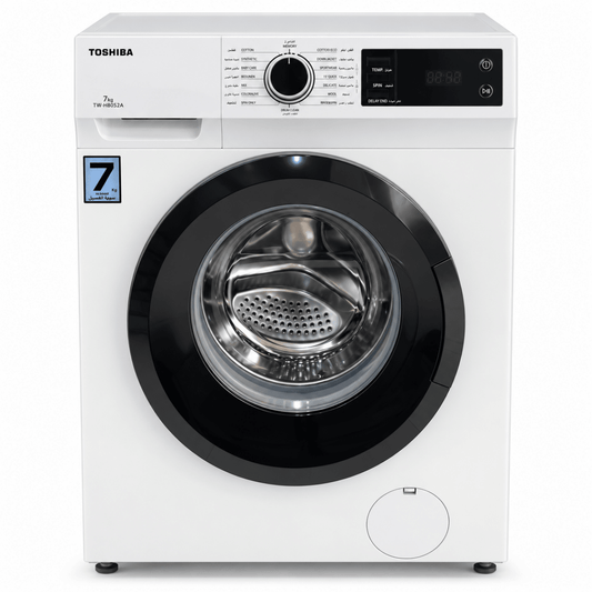 Toshiba TW-H80S2A 7kg Front Load Washing Machine – 1200 RPM – White - Al Thahani Furniture