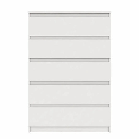 VidaXL White Chest of Drawers – used 8 months - althahanifurniture