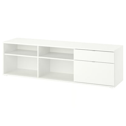 IKEA VIHALS TV Bench | White, 176.3x37x50 cm