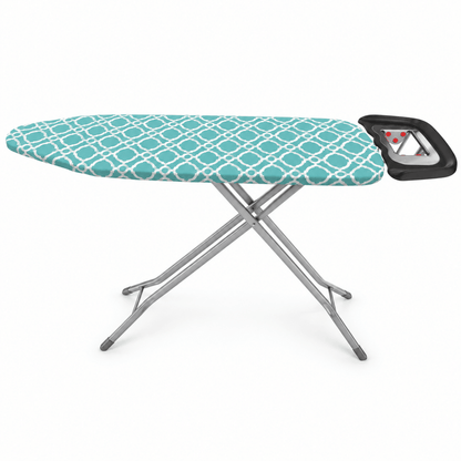 Vileda Star Foldable Ironing Board – 120 × 38 cm – Turquoise - Al Thahani Furniture