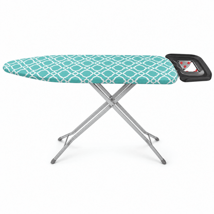 Vileda Star Foldable Ironing Board – 120 × 38 cm – Turquoise - Al Thahani Furniture
