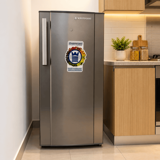 Westpoint 175L Single-Door Refrigerator with Freezer Compartment – Silver – WRN-2222.EI - Al Thahani Furniture