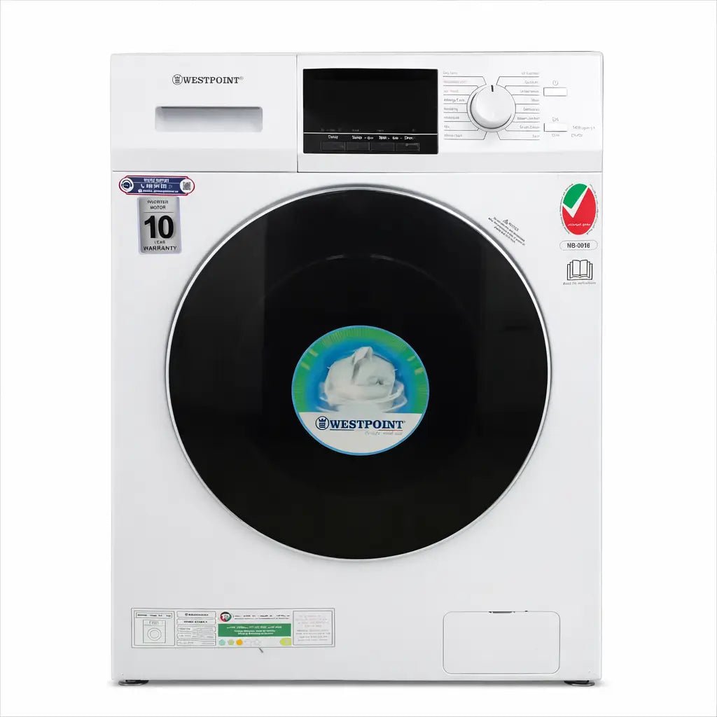 Westpoint Front - Load Washer & Dryer Combo – 8 kg Wash / 5 kg Dry(Used – 8 Months, Excellent Condition) - althahanifurniture