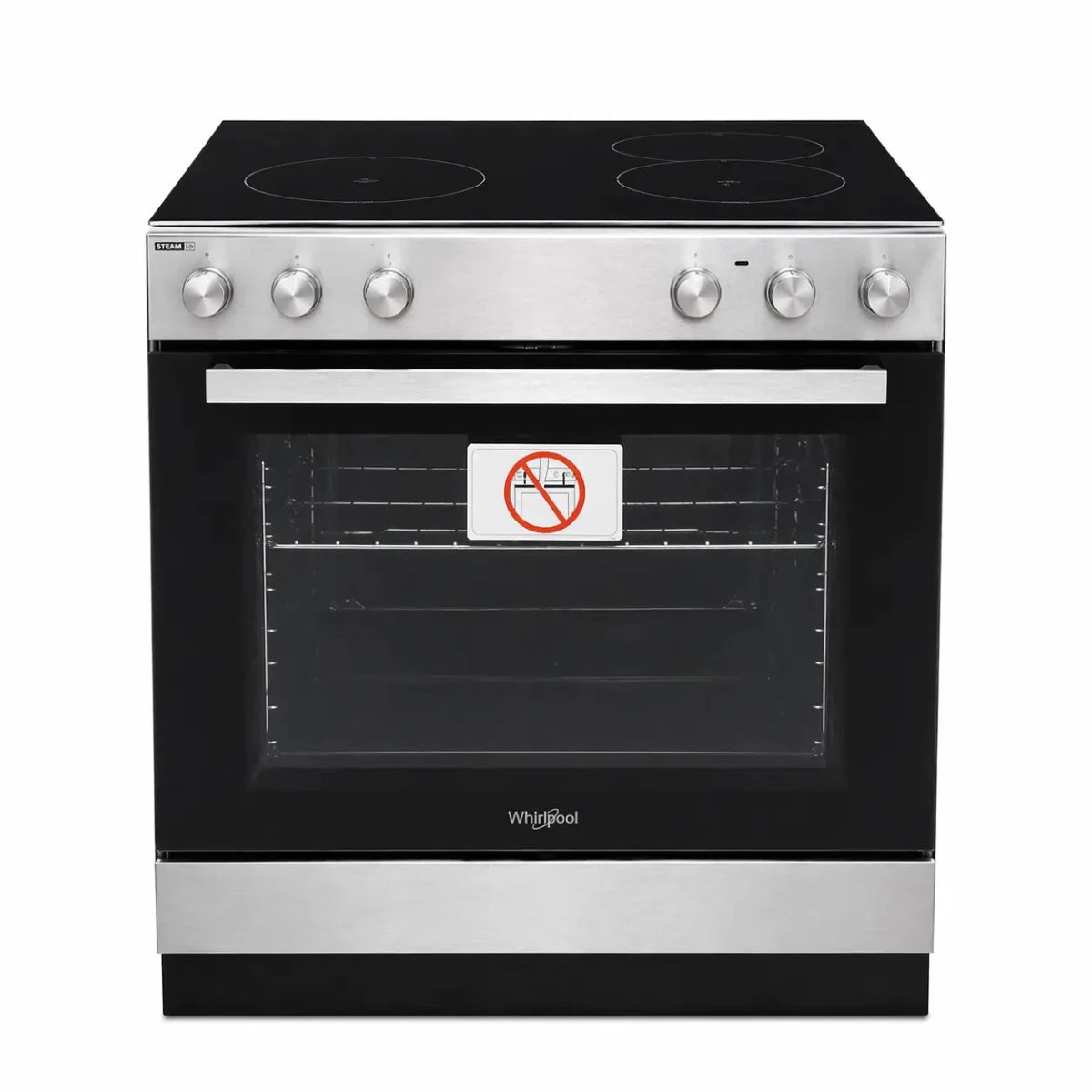 Whirlpool 60 cm 4 - Burner Electric Cooker – used 9 months - althahanifurniture