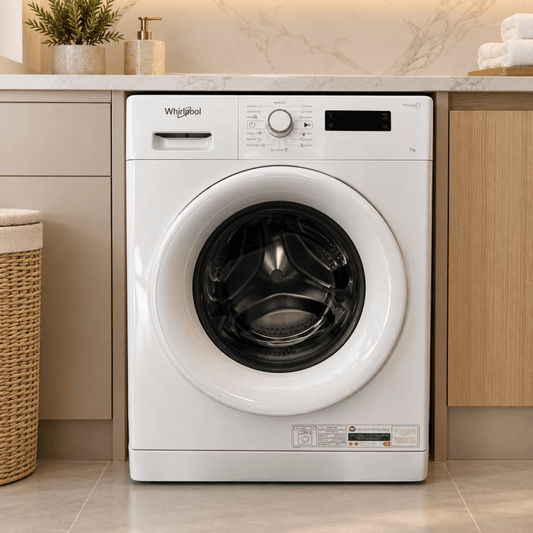 Whirlpool 7kg Front Load Washing Machine – FWF71052W GCC – White - Al Thahani Furniture